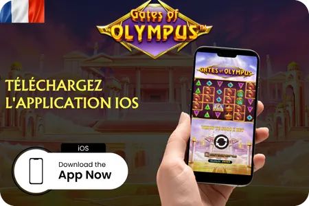 Télécharger l'application iOS du jeu de casino Gates of Olympus