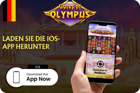 Die iOS-App Gates of Olympus Casinospiel herunterladen