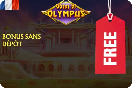 Bonus sans dépôt de Gates of Olympus