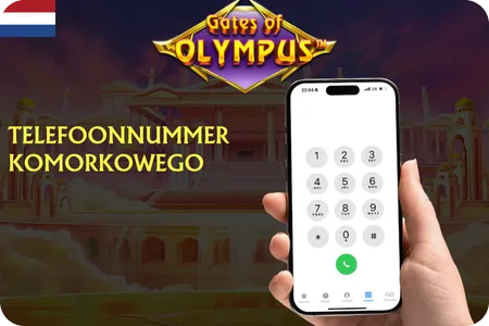 Gates of Olympus casinospel - inloggen met mobiel telefoonnummer
