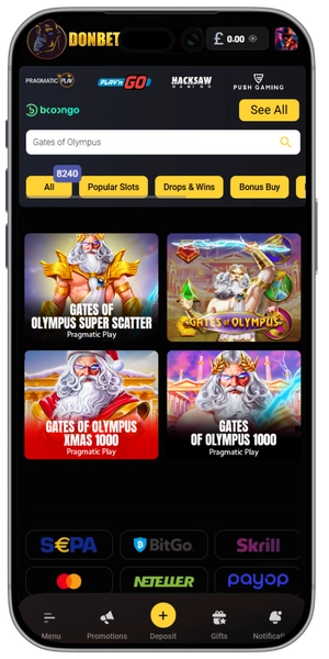 Find Gates of Olympus in app