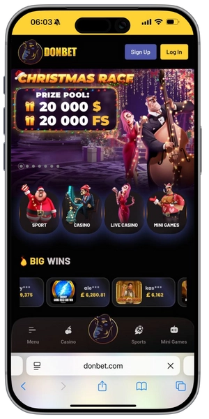 Visit casino website