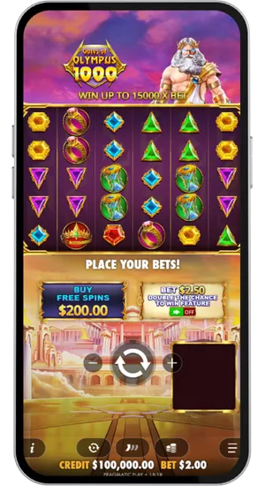 Bet selection interface with bonus purchase