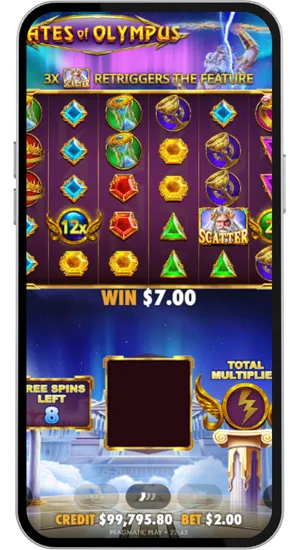 Free Spins Round With Active Multipliers