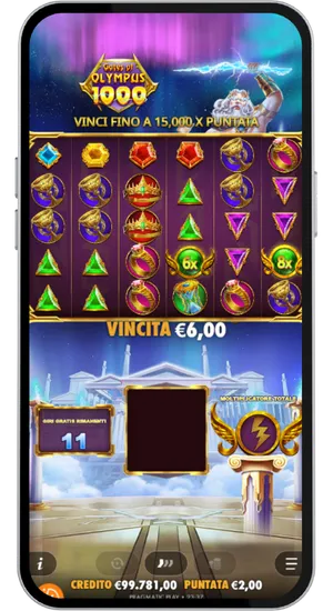 Round di giri gratuiti con moltiplicatore globale